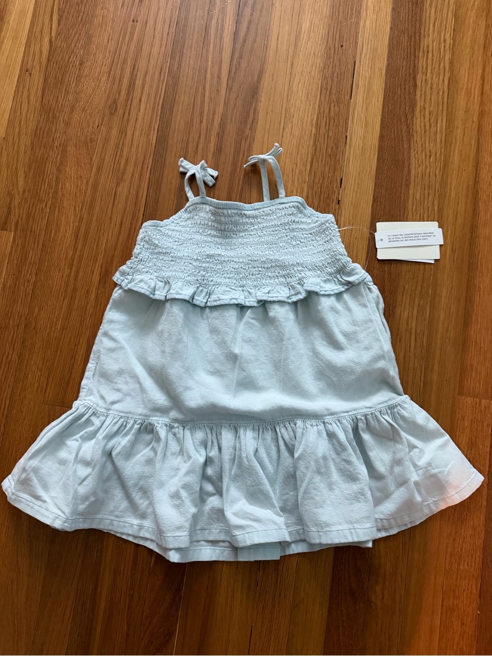 Tucker + Tate Light Blue Smocked Sundress